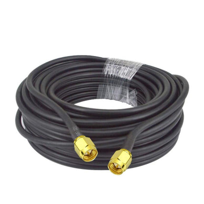 SMA ชายถึง SMA ชาย RG58 สายอะแดปเตอร์โคแอกเซียล, SMA Male To SMA Male 0.5m, SMA Male To SMA Male 1m, SMA Male To SMA Male 1.5m, SMA Male To SMA Male 3m, SMA Male To SMA Male 5m, SMA Male To SMA Male 10m