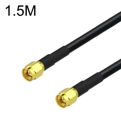 SMA ชายถึง SMA ชาย RG58 สายอะแดปเตอร์โคแอกเซียล, SMA Male To SMA Male 0.5m, SMA Male To SMA Male 1m, SMA Male To SMA Male 1.5m, SMA Male To SMA Male 3m, SMA Male To SMA Male 5m, SMA Male To SMA Male 10m