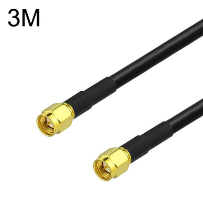 SMA ชายถึง SMA ชาย RG58 สายอะแดปเตอร์โคแอกเซียล, SMA Male To SMA Male 0.5m, SMA Male To SMA Male 1m, SMA Male To SMA Male 1.5m, SMA Male To SMA Male 3m, SMA Male To SMA Male 5m, SMA Male To SMA Male 10m