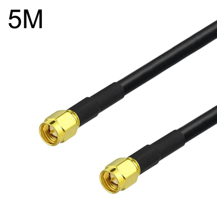SMA ชายถึง SMA ชาย RG58 สายอะแดปเตอร์โคแอกเซียล, SMA Male To SMA Male 0.5m, SMA Male To SMA Male 1m, SMA Male To SMA Male 1.5m, SMA Male To SMA Male 3m, SMA Male To SMA Male 5m, SMA Male To SMA Male 10m