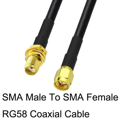 SMA ชายถึง SMA หญิง RG58 สายอะแดปเตอร์โคแอกเซียล, SMA Male To SMA Female 0.5m, SMA Male To SMA Female 1m, SMA Male To SMA Female 1.5m, SMA Male To SMA Female 3m, SMA Male To SMA Female 5m, SMA Male To SMA Female 10m