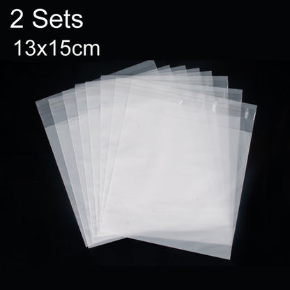 2 ชุด CPE Matte Self-Sealed กระเป๋าข้อมูลสายเคเบิลเคสโทรศัพท์ถุงบรรจุภัณฑ์, 100 PCS / Set 10x18cm, 100 PCS / Set 10x22cm, 100 PCS / Set 11x13cm, 100 PCS / Set 13x15cm, 100 PCS / Set 15x27cm, 100 PCS / Set 18x29cm, 100 PCS / Set 20x33cm