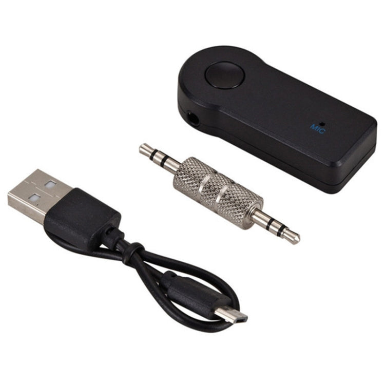 2 in 1 3.5 มม.AUX อะแดปเตอร์โลหะ + USB รถบลูทูธ 4.1 ตัวรับสัญญาณไร้สาย Bluetooth Audio Receiver Converter, Audio Receiver
