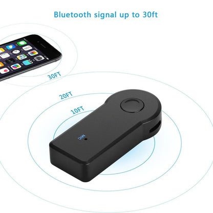 2 in 1 3.5 มม.AUX อะแดปเตอร์โลหะ + USB รถบลูทูธ 4.1 ตัวรับสัญญาณไร้สาย Bluetooth Audio Receiver Converter, Audio Receiver