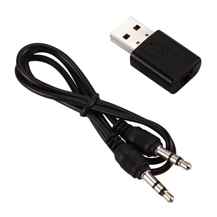 ตัวรับสัญญาณเสียงบลูทูธอะแดปเตอร์บลูทูธ USB สำหรับลำโพงรถยนต์ทีวี/พีซี, BT600