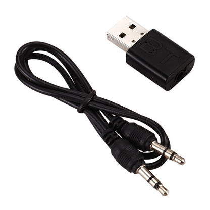 ตัวรับสัญญาณเสียงบลูทูธอะแดปเตอร์บลูทูธ USB สำหรับลำโพงรถยนต์ทีวี/พีซี, BT600