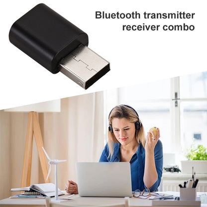ตัวรับสัญญาณเสียงบลูทูธอะแดปเตอร์บลูทูธ USB สำหรับลำโพงรถยนต์ทีวี/พีซี, BT600