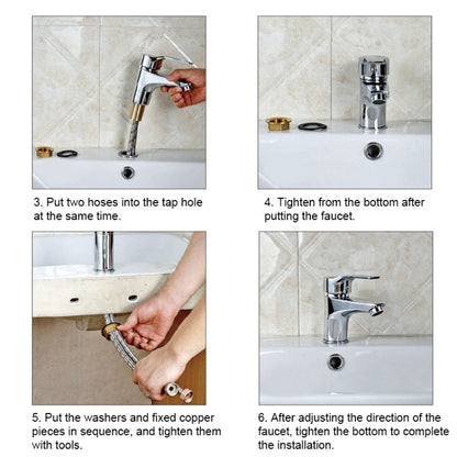 LED น้ำตกก๊อกน้ำอุณหภูมิที่มีสีสันเปลี่ยนสี Anti-scalding Faucet, Color-changing Faucet