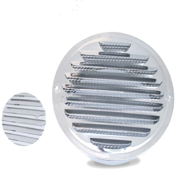 ผนังภายนอกสแตนเลสหัวแบนกันฝนและแมลงกันนกฮู้ด, 70mm, 80mm, 00mm, 120mm, 150mm, 180mm, 200mm