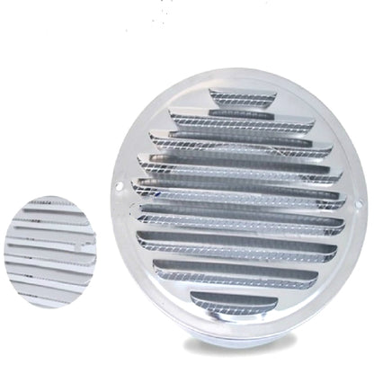 ผนังภายนอกสแตนเลสหัวแบนกันฝนและแมลงกันนกฮู้ด, 70mm, 80mm, 00mm, 120mm, 150mm, 180mm, 200mm