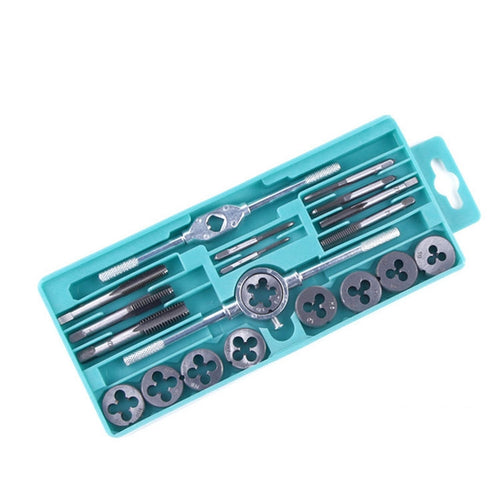 Hand Die Model Tap Tap Die Set การต๊าปเกลียวแบบแมนนวล รูเกลียว, 20 In 1, 40 In 1