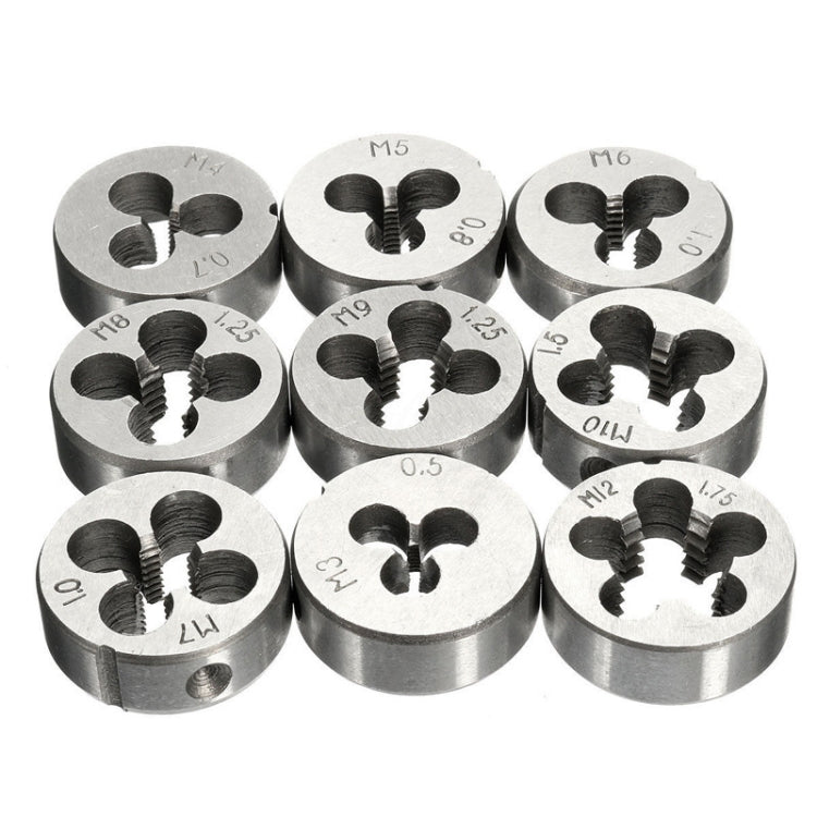 Hand Die Model Tap Tap Die Set การต๊าปเกลียวแบบแมนนวล รูเกลียว, 20 In 1, 40 In 1
