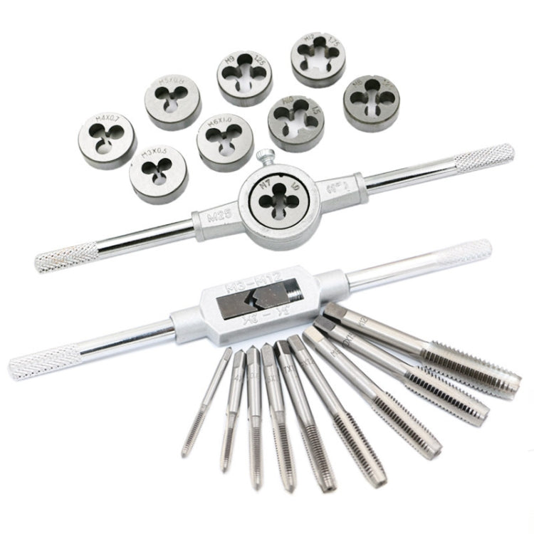 Hand Die Model Tap Tap Die Set การต๊าปเกลียวแบบแมนนวล รูเกลียว, 20 In 1, 40 In 1