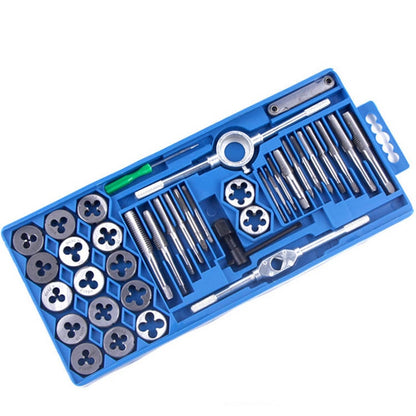 Hand Die Model Tap Tap Die Set การต๊าปเกลียวแบบแมนนวล รูเกลียว, 20 In 1, 40 In 1