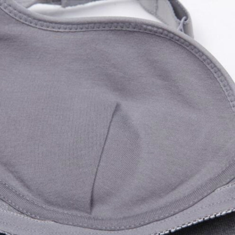 สปอร์ตบราวิ่งกันกระแทกไร้สายสปอร์ตบรา, L, XL