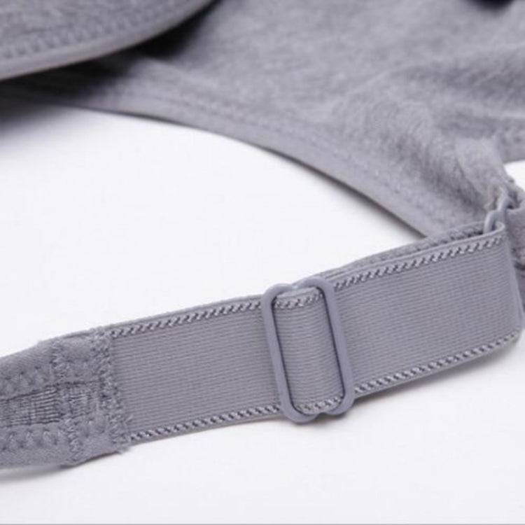 สปอร์ตบราวิ่งกันกระแทกไร้สายสปอร์ตบรา, L, XL