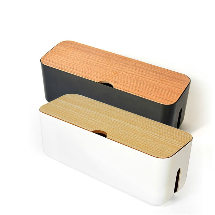 กล่องเก็บสายไฟกรณีป้องกันฝุ่น Charger SOCKET Organizer เดสก์ท็อปเครือข่าย Line Storage Bin