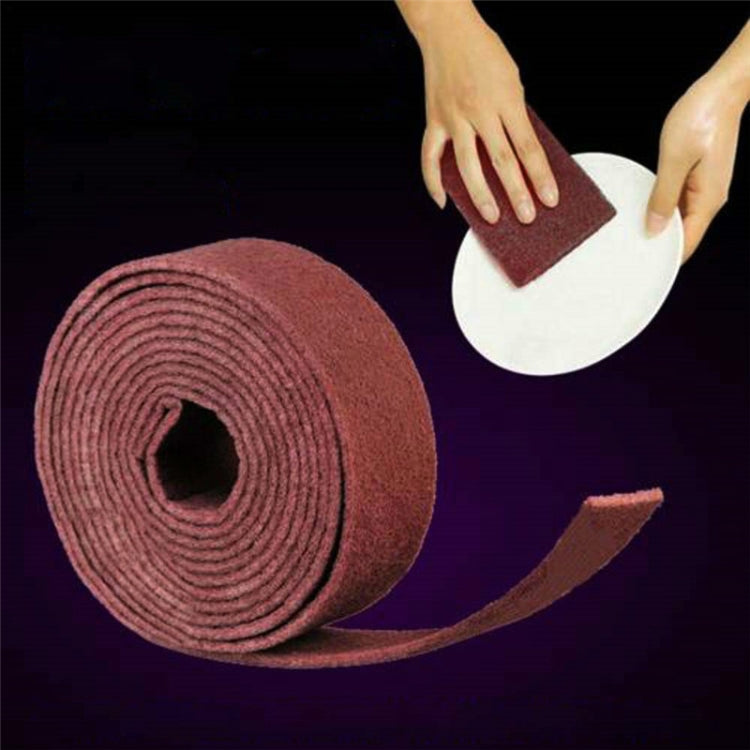 10 ชิ้นไนลอน Emery Scouring Pad สแตนเลสขัดสนิมครัวจานทำความสะอาด Rag, 7 cm x 5.7 m, 9 cm x 1 m, 9 cm x 5.7 m, 9 cm x 20 m