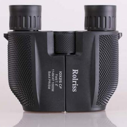 ROLISS 10X25 กีฬากลางแจ้งแบบพกพากันน้ำพ็อกเก็ตกล้องส่องทางไกลกำลังสูงกล้องโทรทรรศน์, 10X25