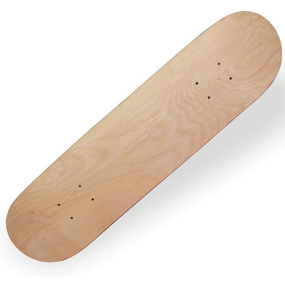 สเก็ตบอร์ดสี่ล้อ 8 ชั้น Maple Double Raised Skateboard Surface Roughcast Board, 31 x 8 inch
