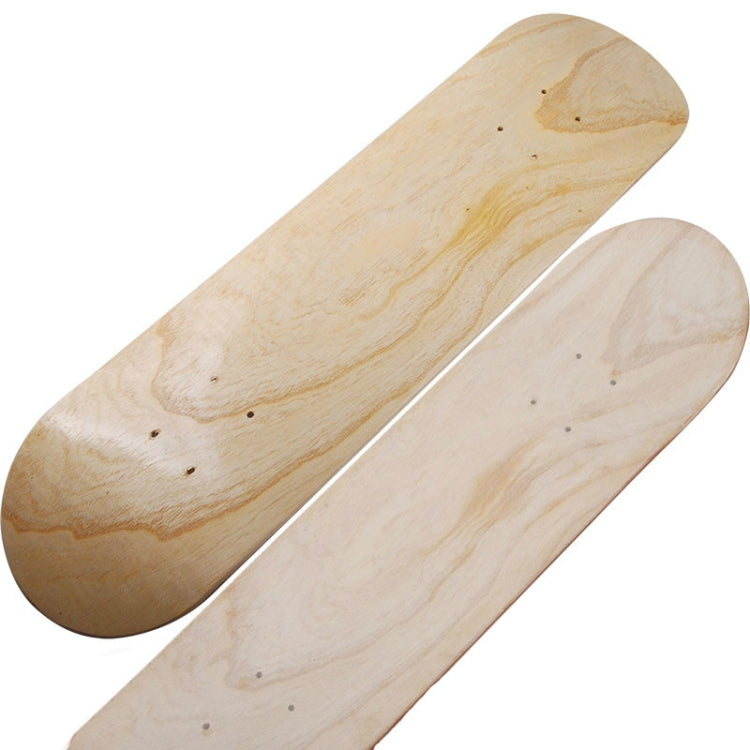 สเก็ตบอร์ดสี่ล้อ 8 ชั้น Maple Double Raised Skateboard Surface Roughcast Board, 31 x 8 inch