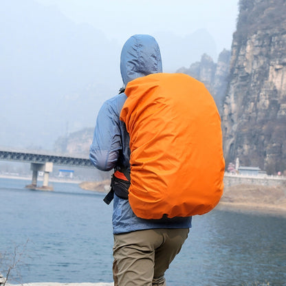 กระเป๋าเป้สะพายหลังกันฝุ่นกันน้ำแบบปรับได้ฝาครอบกันฝนแบบพกพา Ultralight ฝาครอบป้องกัน, 35L, 45L, 55-60L, 70L, 80L