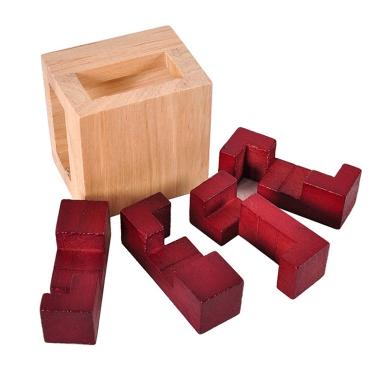 ไม้ผู้ใหญ่เด็กการศึกษาของเล่น Kongming ล็อค Oak Luban ล็อค, Kongming Lock