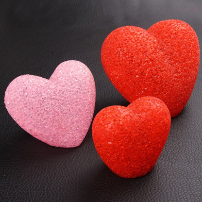 ตกแต่งในร่ม LED Night Light โรแมนติก 3D Love Heart วันวาเลนไทน์งานแต่งงานตกแต่ง, 8cm White Heart