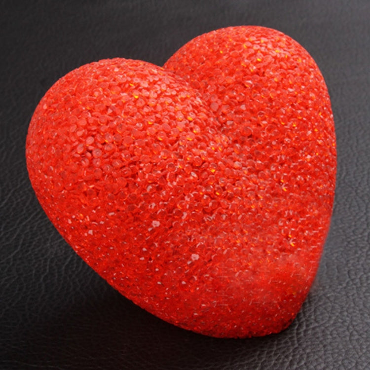 ตกแต่งในร่ม LED Night Light โรแมนติก 3D Love Heart วันวาเลนไทน์งานแต่งงานตกแต่ง, 8cm White Heart