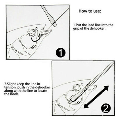 อุปกรณ์แยกส่วนอย่างรวดเร็วไม่ทำให้เส้นเสียหาย, Pure copper Hook Remover