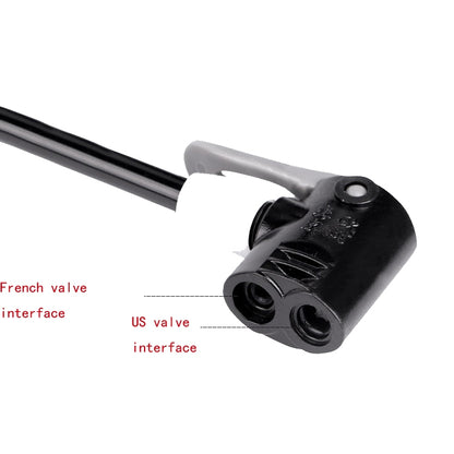 2 ชิ้น WHEEL UP มินิแบบพกพาจักรยานปั๊มแรงดันสูงครัวเรือนคู่มือปั๊ม, WHEEL UP Mini Pump