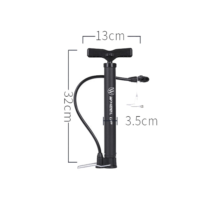 2 ชิ้น WHEEL UP มินิแบบพกพาจักรยานปั๊มแรงดันสูงครัวเรือนคู่มือปั๊ม, WHEEL UP Mini Pump