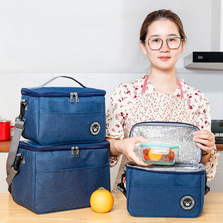 กล่องอาหารกลางวันเก็บความร้อนกระเป๋าทนทานกันน้ำ Office Cooler กล่องอาหารกลางวันพร้อมสายคล้อง, S, M, L