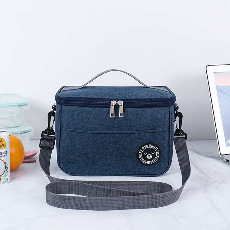 กล่องอาหารกลางวันเก็บความร้อนกระเป๋าทนทานกันน้ำ Office Cooler กล่องอาหารกลางวันพร้อมสายคล้อง, S, M, L