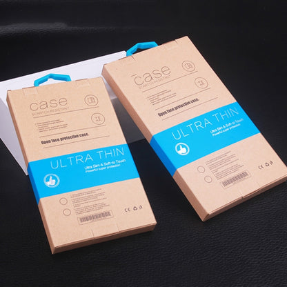 50 ชิ้นกระดาษคราฟท์ซองหนังกรณีบรรจุภัณฑ์กล่องโทรศัพท์, L 5.8-6.7 Inch, S 4.7 Inch