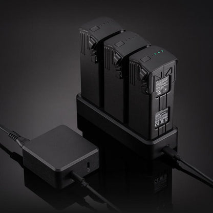 เครื่องชาร์จเดสก์ท็อป DJI 100W ดั้งเดิมพร้อมอินเทอร์เฟซเอาต์พุต USB-C สองช่อง, 100W Desktop Charger