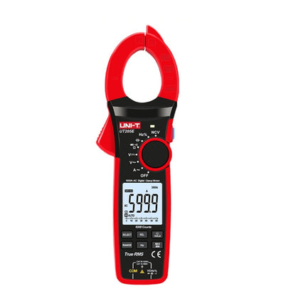 1000A 42 มม. ขนาดขากรรไกรดิจิตอลแคลมป์มิเตอร์เครื่องตรวจจับแรงดันไฟฟ้า AC DC, UT205E 1000A, UT208B 1000A