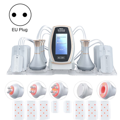 6 In 1 80K อัลตราโซนิก Cavitation สูญญากาศวิทยุความถี่ Lipo เครื่องเลเซอร์กระชับสัดส่วน, US Plug, EU Plug, UK Plug, AU plug