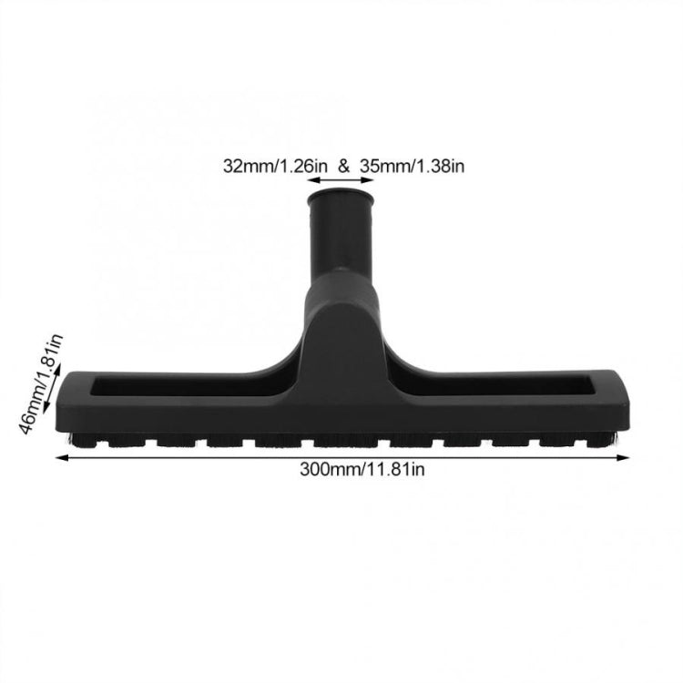 อุปกรณ์เสริมหัวเครื่องดูดฝุ่นหัวแปรงพื้นหัวแปรงขนแปรง, 32mm