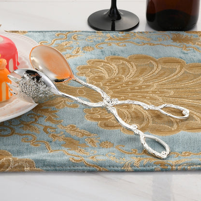 ย้อนยุคโลหะผสมสังกะสีช้อนส้อมเค้กผลไม้ขนมสลัดคลิป, Cake Fruit Square Head Silver Clip, Cake Fruit Round Head Silver Clip, Cake Fruit Round Head Gold Clip