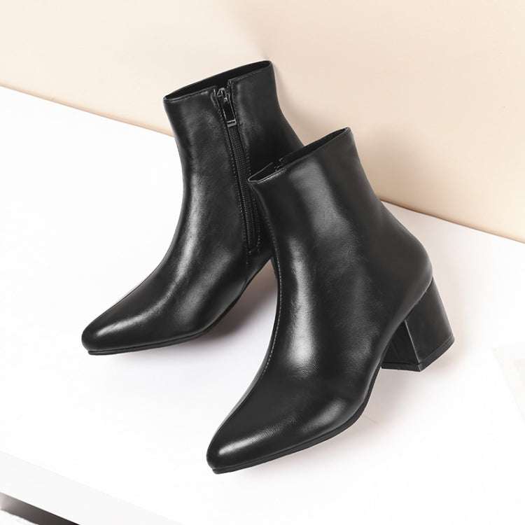 ฤดูใบไม้ร่วงฤดูหนาว Glitter Square Heel Pointed Low-Top รองเท้าผู้หญิง, 32, 33, 34, 35, 36, 37, 38, 39, 40, 41, 42, 43, 44, 45