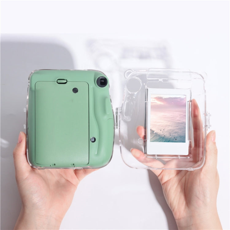 สำหรับ Fujifilm Instax Mini 11 5 ชุดกล่องเก็บ + สายคล้องไหล่ + สติกเกอร์ 3 ใน 1 ชุด, 3 In 1 Set(Set 2), 3 In 1 Set(Set 3), 3 In 1 Set(Set 4), 3 In 1 Set(Set 5), 3 In 1 Set(Set 6), 3 In 1 Set(Set 7), 3 In 1 Set(Set 8)