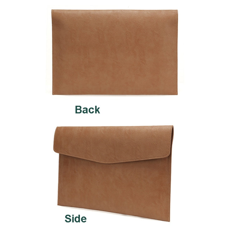 ซองหนังลายลิ้นจี่ PU สำหรับแล็ปท็อปขนาด 14 นิ้วสไตล์:, Single Bag (Light Brown), Single Bag  (Dark Brown), Single Bag ( Black, Liner Bag + Power Bag  (Light Brown), Liner Bag + Power Bag  (Dark Brown), Liner Bag + Power Bag  (Black)