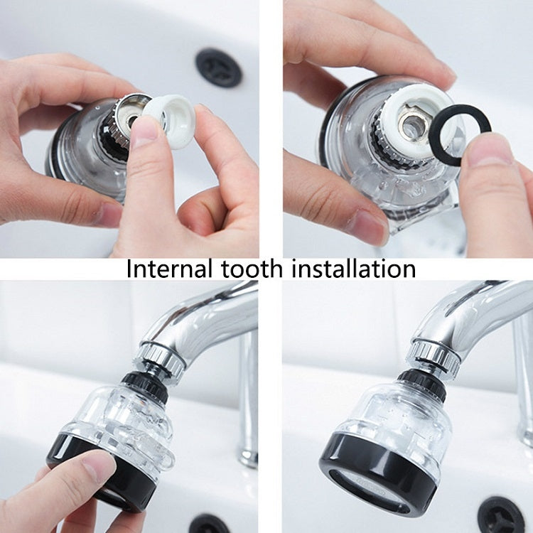 ห้องครัวแรงดันน้ำประปาสปริงเกลอร์กรองน้ำ Splash-proof Saver, Pressurized Tap Water Saver