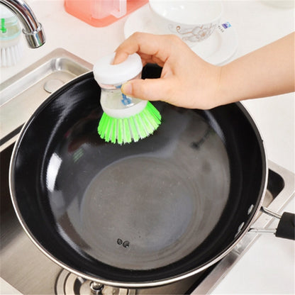 2 ชิ้นครัวล้างภาชนะแปรงจานหม้อพร้อมล้างตู้ทำสบู่เหลว, Utensils Pot Dish Brush