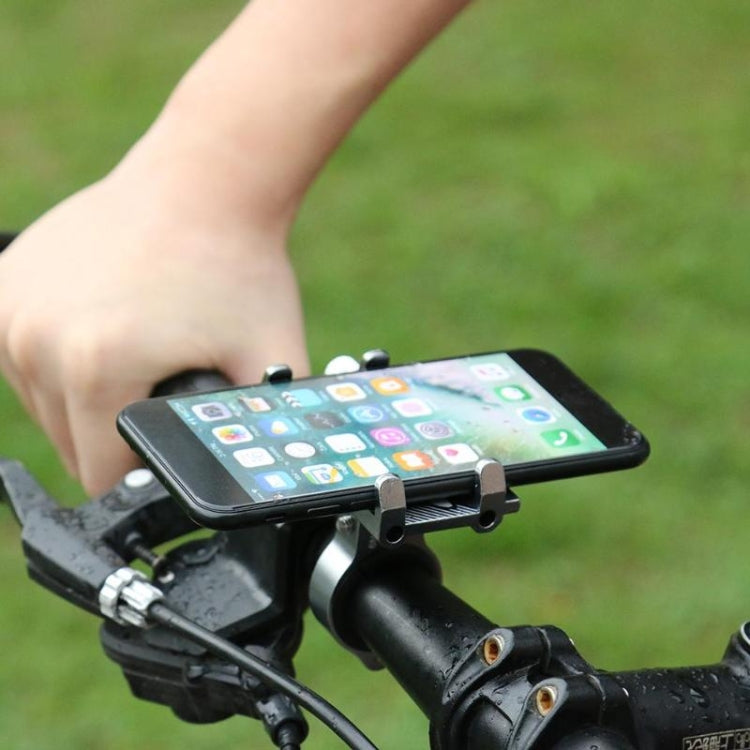 G-81 จักรยานอลูมิเนียมอัลลอยด์โทรศัพท์มือถือวงเล็บนำทางอุปกรณ์ขี่