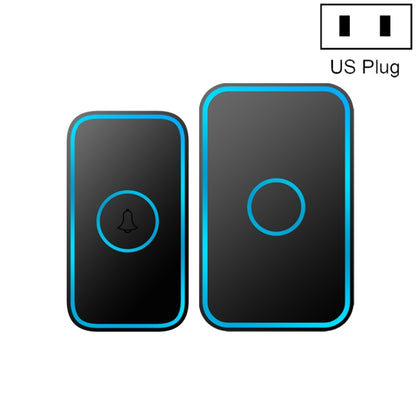CACAZI A78 ออดไร้สายระยะไกลอัจฉริยะ รีโมทคอนโทรล ออดอิเล็กทรอนิกส์, US Plug, EU Plug, UK Plug