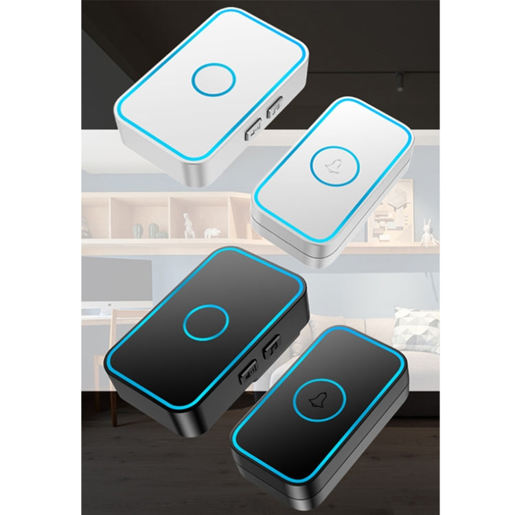 CACAZI A78 ออดไร้สายระยะไกลอัจฉริยะ รีโมทคอนโทรล ออดอิเล็กทรอนิกส์, US Plug, EU Plug, UK Plug