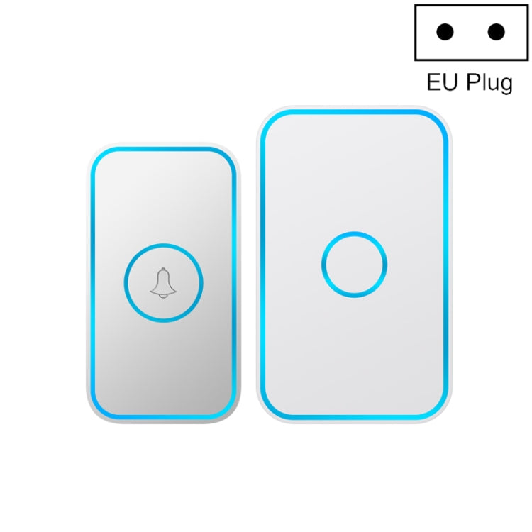 CACAZI A78 ออดไร้สายระยะไกลอัจฉริยะ รีโมทคอนโทรล ออดอิเล็กทรอนิกส์, US Plug, EU Plug, UK Plug