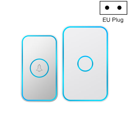 CACAZI A78 ออดไร้สายระยะไกลอัจฉริยะ รีโมทคอนโทรล ออดอิเล็กทรอนิกส์, US Plug, EU Plug, UK Plug